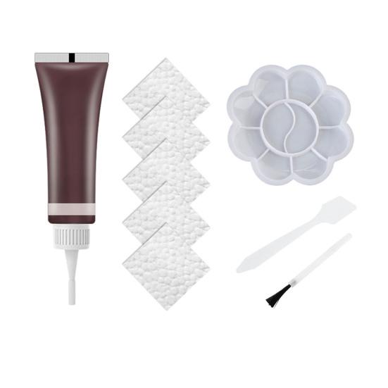 1 Set Faux Leather Repair Kit with Coloring Gel Accessories Professional Car Seat Sofa Jacket Handbag Shoes Scratch Repair Refurbishment Kit