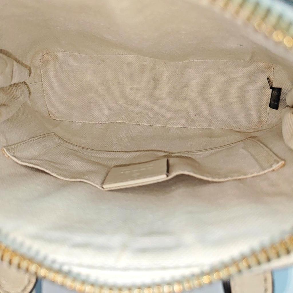 [Pre-Owned] Gucci Horsebit 1955 Mini Top Handle Bag 'GG Supreme/White' - Fair #1BSHVTV