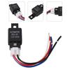 1*Cable Cable Car Relay 1*Car Relay 12V 1pc 40A Black