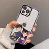 Japanese Detective Conan Anime Phone Case For iPhone 15 11 12 13 14 Mini Pro Max XR X XS TPU Clear Case