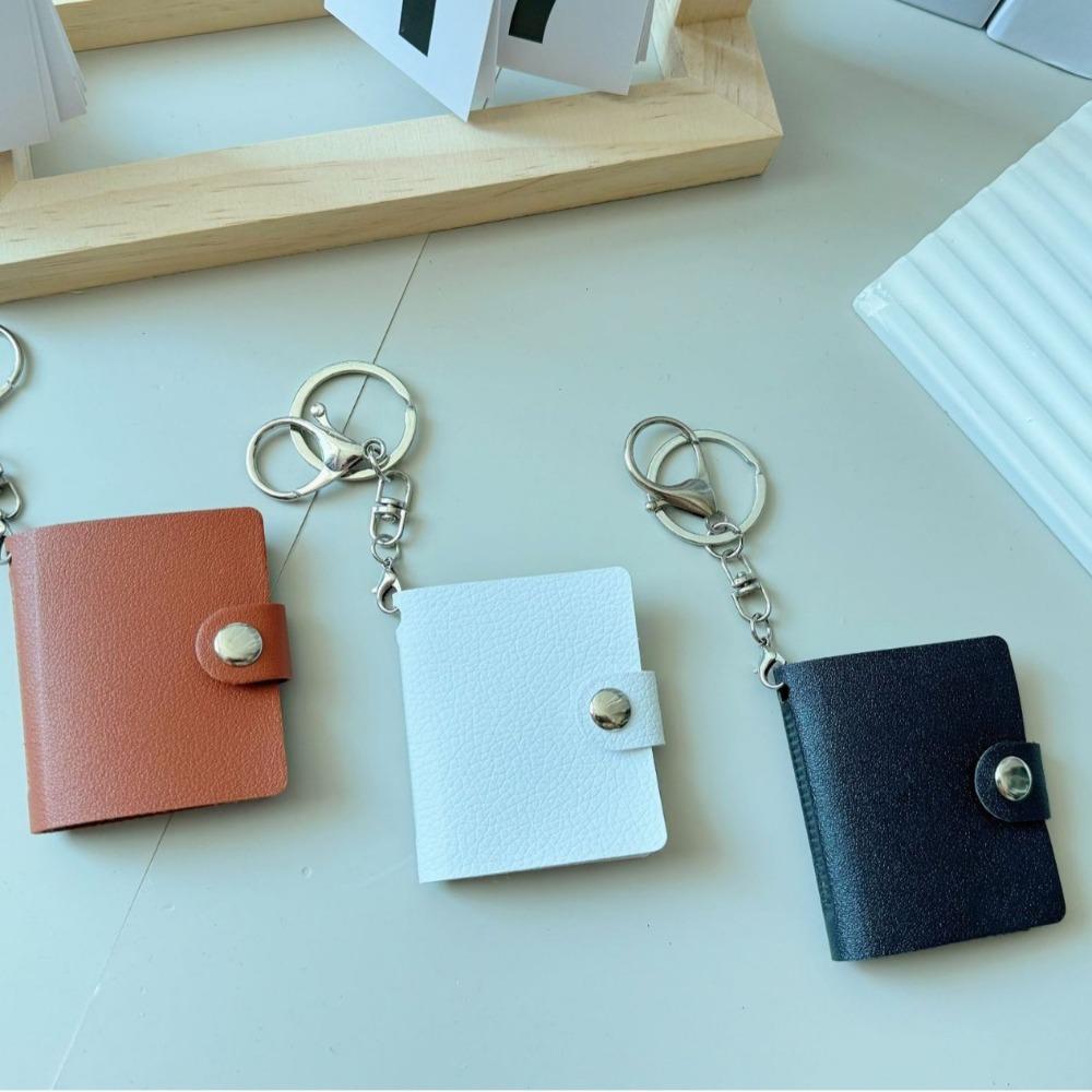 2-дюймовый мини-фотоальбом с 20 карманами, рюкзак с брелоком, мини-книга с именными карточками