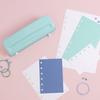 Craftelier - 6 Hole Punch | Adjustable Hole Puncher for Mini, Pocket, A6, A5, Personal and Deskfax | Journaling Supplies | Punching Capacity for 8 x