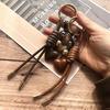 Женский брелок с ремешком из ПУ-кожи для брелока, DIY, подвеска для телефона, аксессуары, веревка, винтажные украшения для телефона