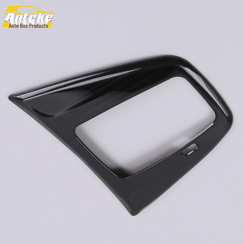 Рамка декорации рычага переключения передач CRV: Подходит для центральной консоли, приборной панели, подстаканника и панели переключения передач 15 CRV. Автомобильные аксессуары.