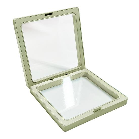 3 шт., набор прозрачных шкатулок для ювелирных изделий, полиэтиленовая пленка, небьющиеся многофункциональные коробки для хранения для ожерелья, браслета, кольца, дисплея