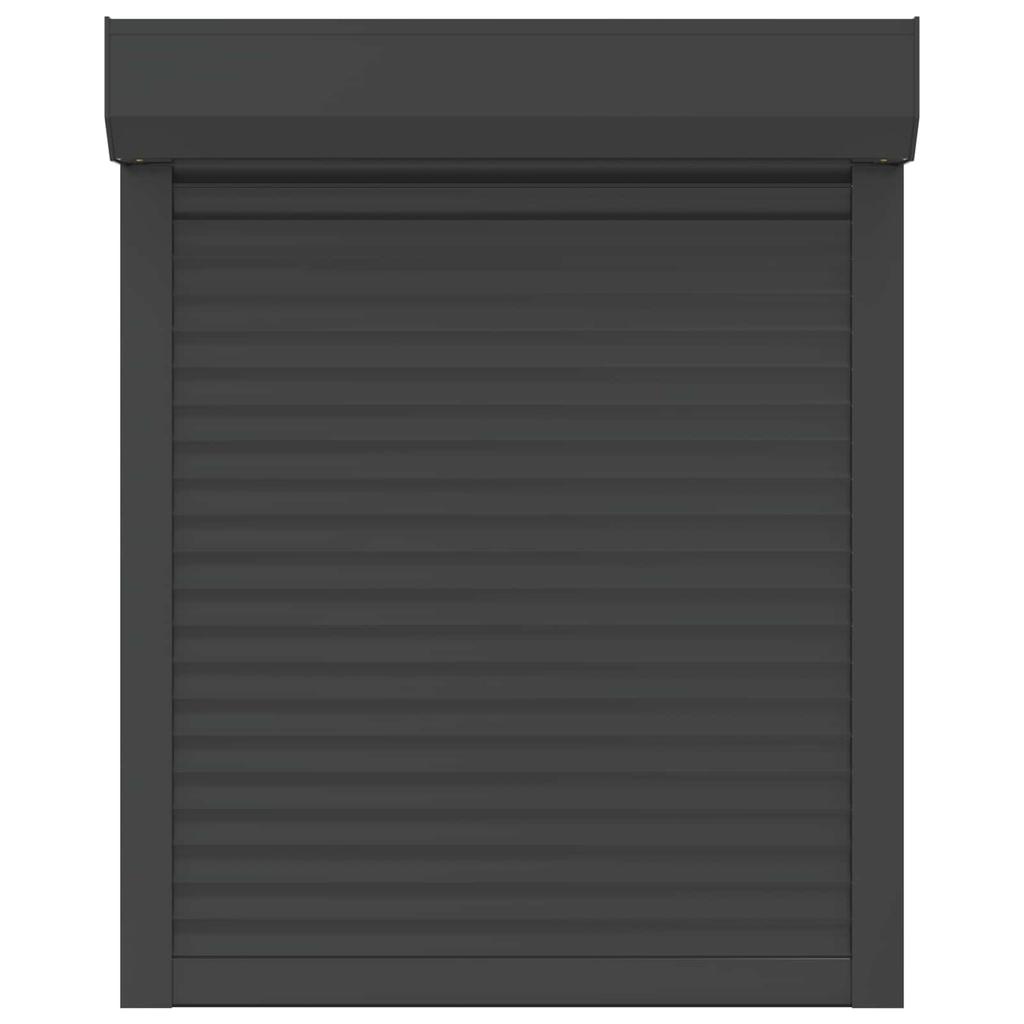 Roller Shutter Anthracite Grey 70 x 100 cm Aluminium and Polyurethane