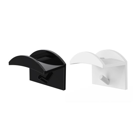 10 шт. крючки для хранения шляп Настенные самоклеящиеся противоскользящие противоскользящие бейсболки для дисплея Подставка для хранения фуражных шляп Подставка для хранения платьев Магазин кепок Органайзер