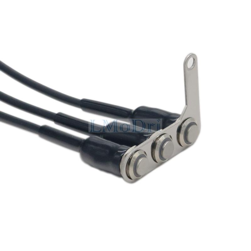 Мотоциклетный переключатель на руле, регулируемое крепление, водонепроницаемые переключатели ВКЛ-ВЫКЛ, 3 кнопки для фар, звуковой сигнал поворота с