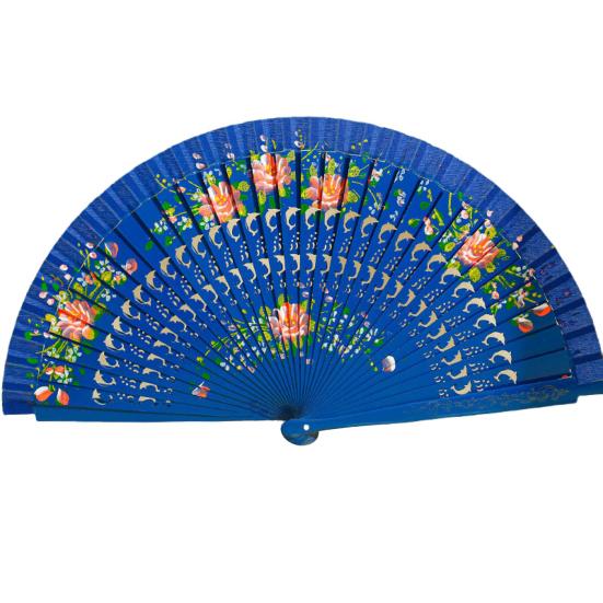 Складной веер без заусенцев, гладкая поверхность, красивое дерево, классический танец, портативный компьютер