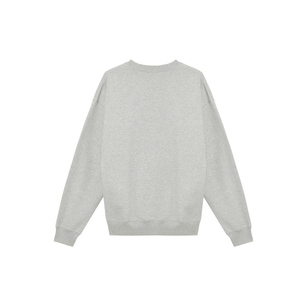 Nike Solo Swoosh однотонный круглый вырез повседневный свободный длинный рукав толстовка мужская толстовка серый DX0812-063