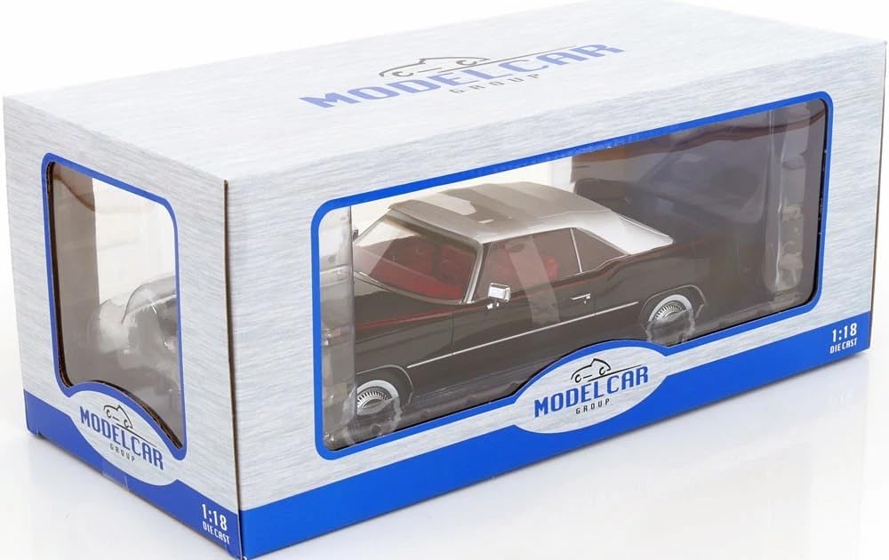 MCG Cadillac Eldorado Кабриолет 1976 Черный Литье под давлением 1/18 [Б/У]