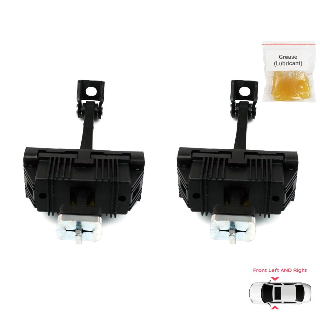 BDP1074-1 2 Pieces Front Left AND Right Door Catch Hinge Brake Stop Check Strap Limiter for BMW X5 E70 X6 E71 72 51217141024