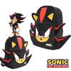 Sonic Shadow Black Backpack Unisex Design Plush Material Suitable For School