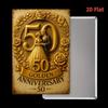 **Ретро Металлическая Настенная Табличка, Декор к 50-летию Золотой Свадьбы, Жестяная Арт-Табличка для Дома, Сада, Гаража**