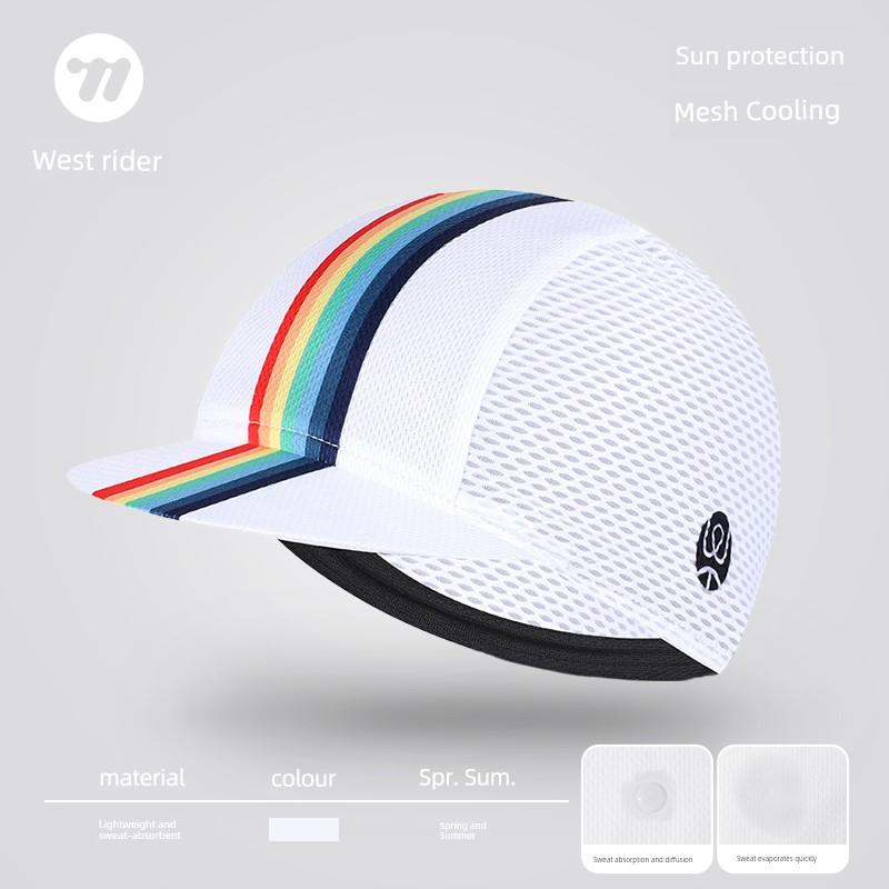 West Rider Cycling Cap Summer Quick-Dry Ice Silk Headgear Bicycle Motorcycle Helmet Liner Cycling Gear