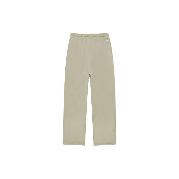 Спортивные брюки прямого кроя из трикотажа с боковыми полосками серии Dumbo от Li Ning X Disney для женщин, мика AKLRA78-1