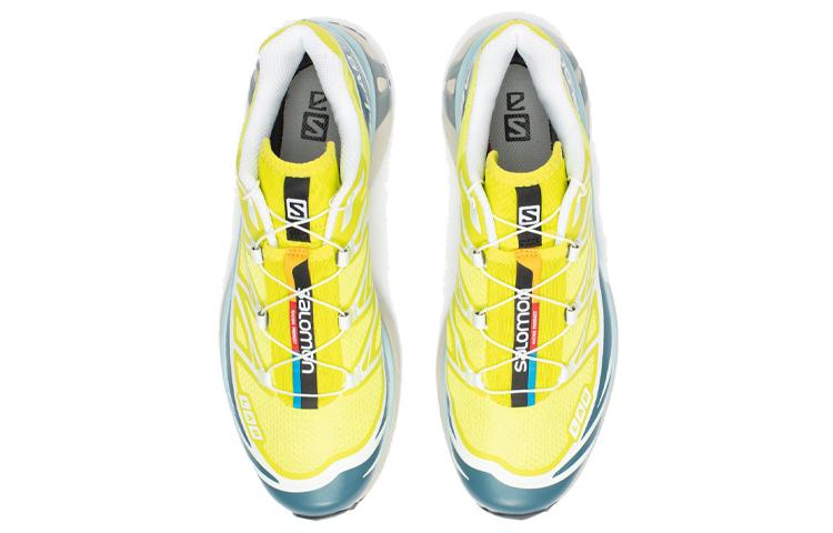 Men's Sneakers SALOMON XT 6 Advanced Outdoor Low top Casual Shoes Unisex Yellow