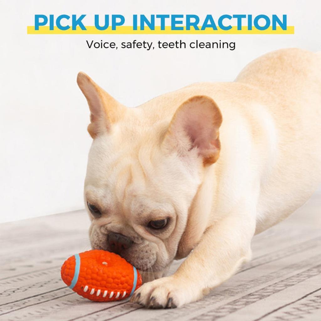 Популярная игрушка для собак из латекса, напоминающая футбольный мяч, пользуется популярностью среди интернет-знаменитостей.