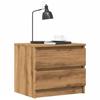 VidaXL Bedside Tables 2pcs Artisan Oak 50x40x43.5cm Engineered Wood, Bedside Cabinet, Side Cabinet, Nightstand, 856521