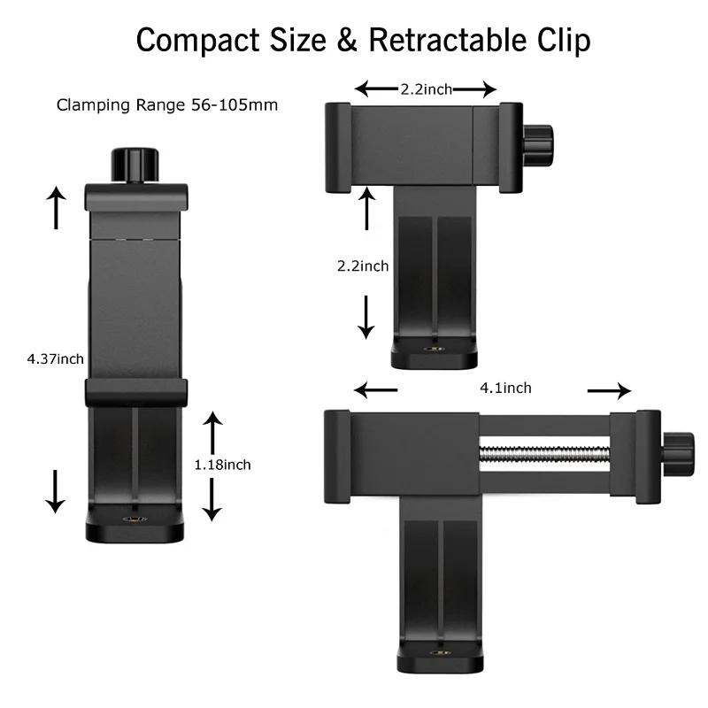 For iPhone 13 Xiaomi Huawei Samsung Universal Adjustable Mobile Phone Clip Chest Strap Holder for Gopro 10 9 for Insta360