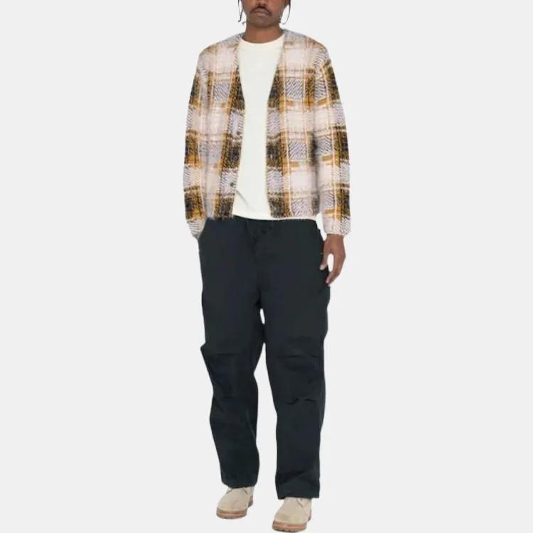 Stussy SS23 Hairy Plaid Cardigan (Unisex) Knitwear 117169