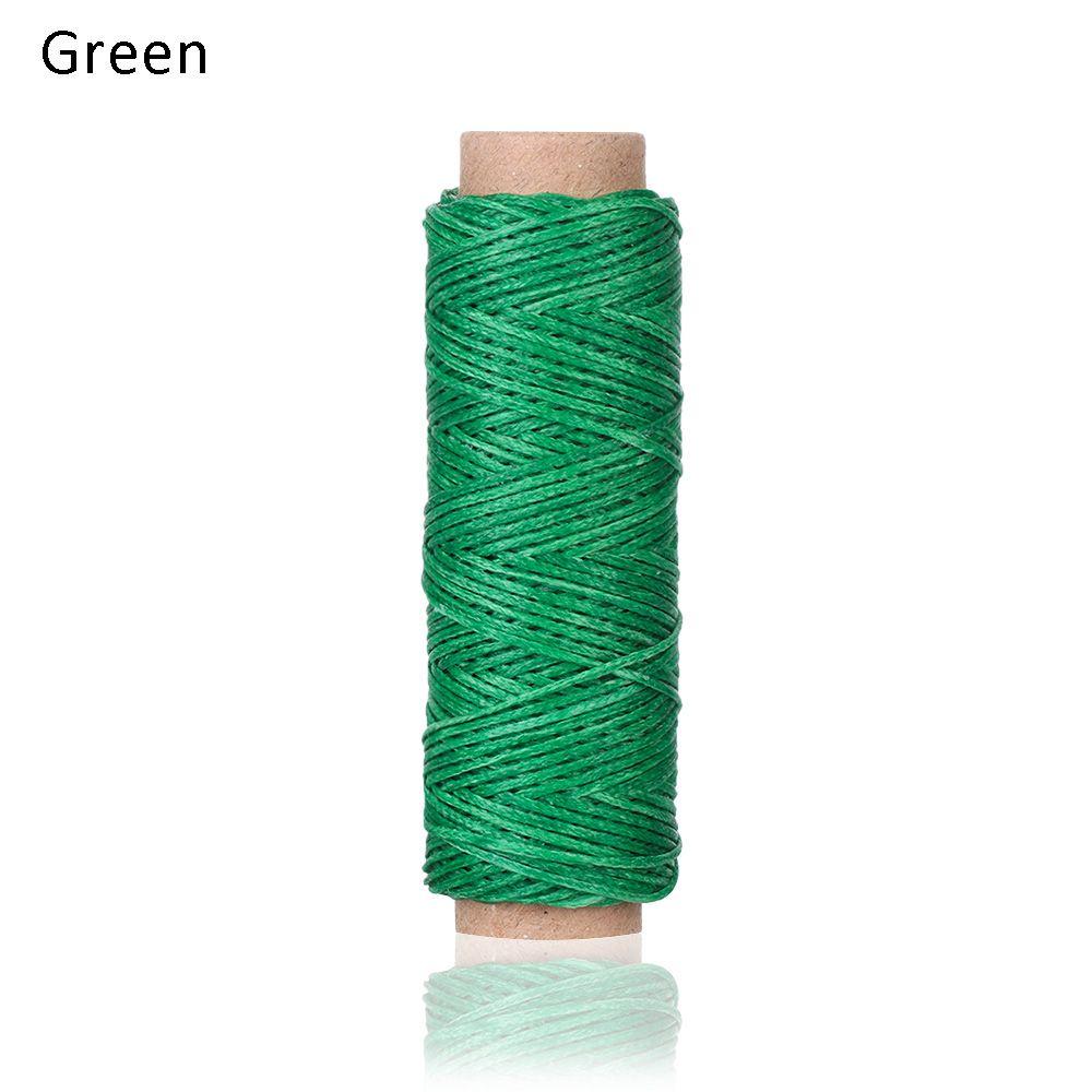 30m/roll Tool Handicraft Flat Hand Stitching Waxed Thread Sewing Line Leather Cord