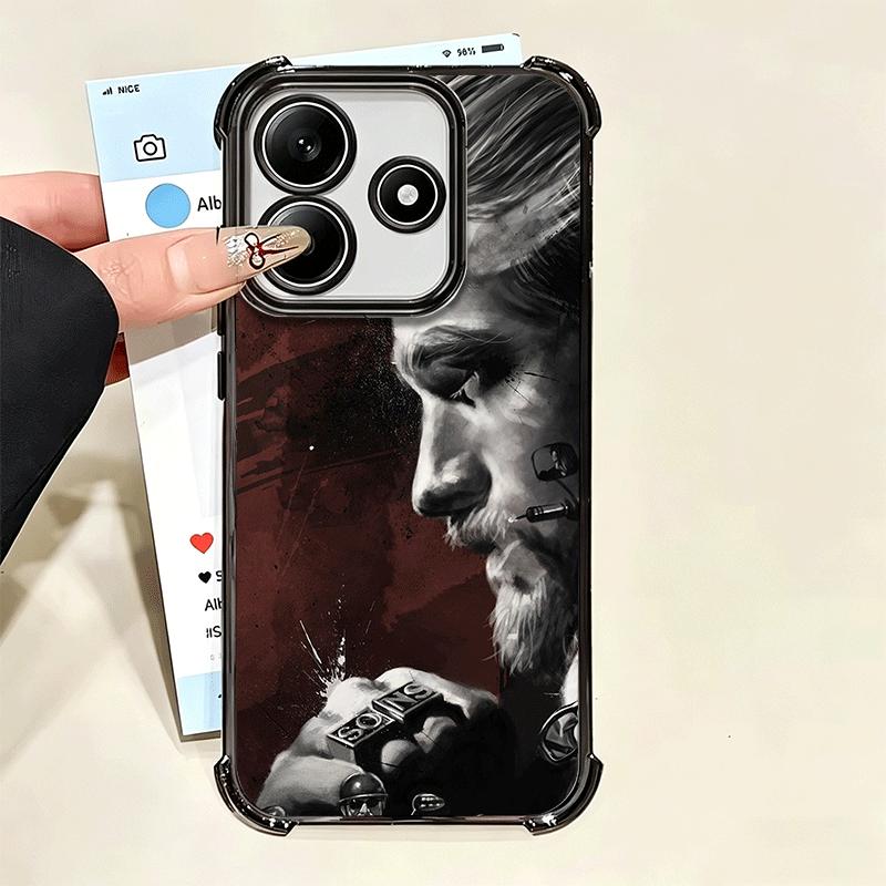 Мягкий чехол для телефона Sons Of Anarchy для Xiaomi Poco X7 X8 Pro Max X6 X5 X3 F8 Ultra F7 M8 M7 M5S Redmi 15C 15A 15 14C 13C 12C 13 12