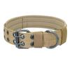 Tactical Dog Collar for Medium-Large Breeds - Ideal for Golden Retrievers - Outdoor Neck Gaiter with Leash