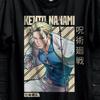 Футболка с наклейкой Nanami Kento Подарок, Футболка Megumi Fushiguro, Футболка Ryomen Sukuna, Yuta Okkotsu, Gojo Satoru Для Toji Fushiguro, Футболка Maki Zenin