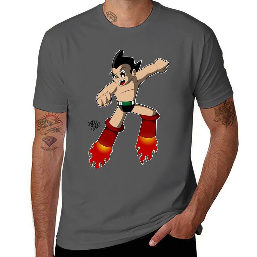 Astro Boy TShirt Big Size Short Sleeve Casual Top TShirt