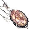 Pendant Wild Horse Jasper Gemstone Valentine'Day Gift Silver Jewelry 2.75"