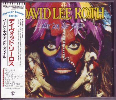 CD ДЭВИД ЛИ РОТ Eat Em And Smile 20P22620 Warner Bros. Re 1989 Япония Рок Б/у