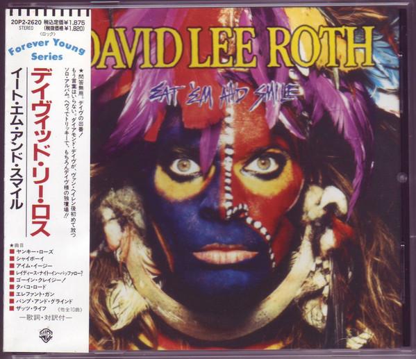 CD ДЭВИД ЛИ РОТ Eat Em And Smile 20P22620 Warner Bros. Re 1989 Япония Рок Б/у