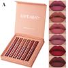 6Pcs/Set New Long Lasting Waterproof Lipstick Set Women Lips Makeup Cosmetic