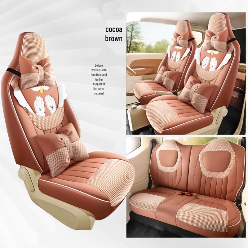 New Wuling Hongguang Mini Third Gen Car Seat Cushion: All-Season One-Piece Set