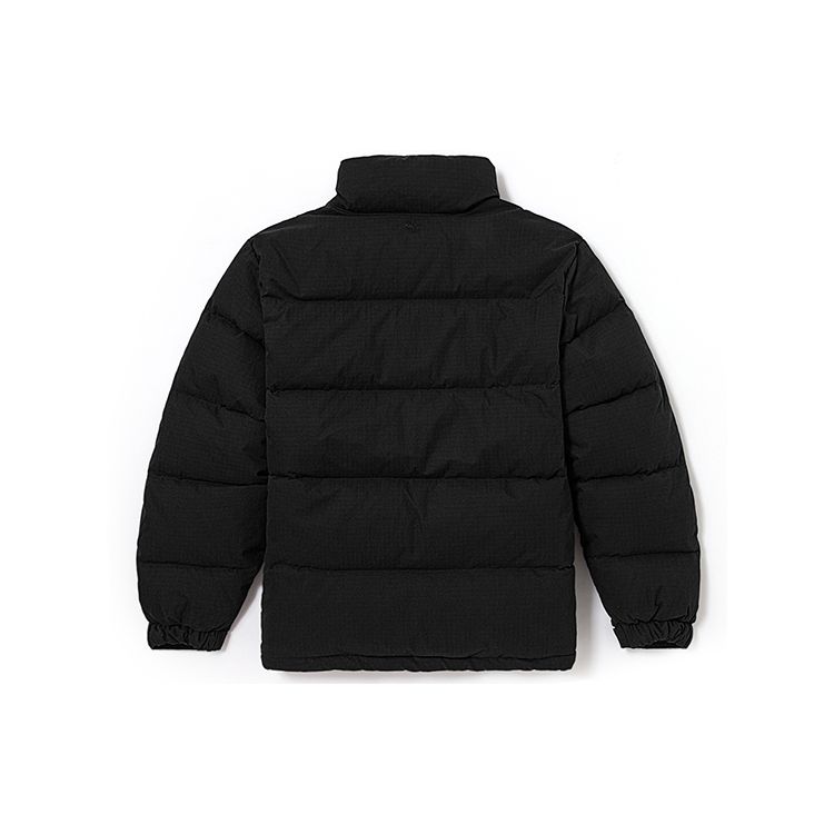 Timberland Casual Water-Resistant Stand Collar Zipper Down Jacket Men Jacket Black A26VY-001