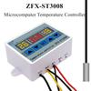ZFX-ST3008 Microcomputer Temperature Controller Digital Thermostat Intelligent Time Controller Adjustable NTC10K Measurement