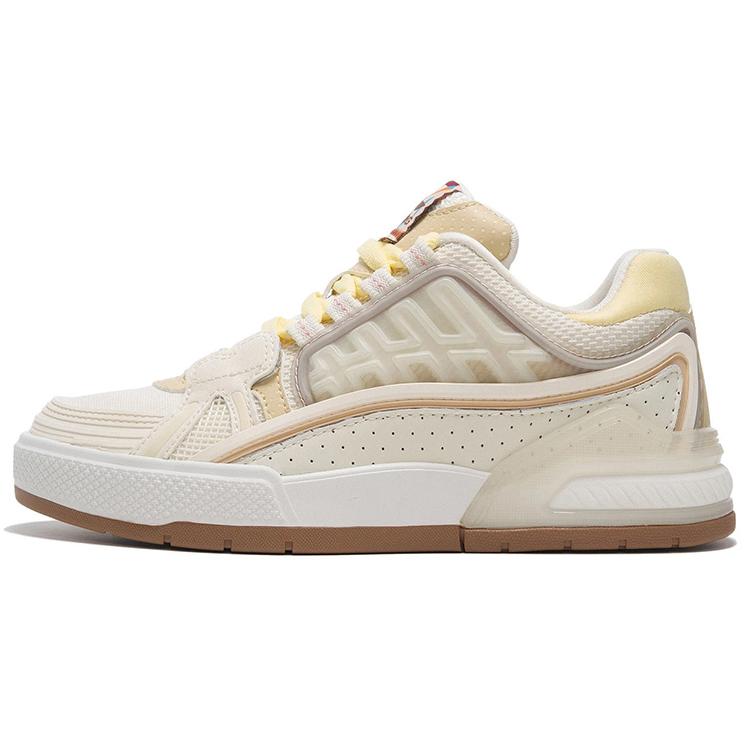 Кеды для скейтборда Li Ning Женские Низкие Светло-античный желтый AZGS010-2