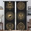 Ретро Mystic Eye Blackout Curtain для комнаты 2-панельные шторы для спальни, перегородки, жалюзи, украшения для Хэллоуина, гостиной, кухни