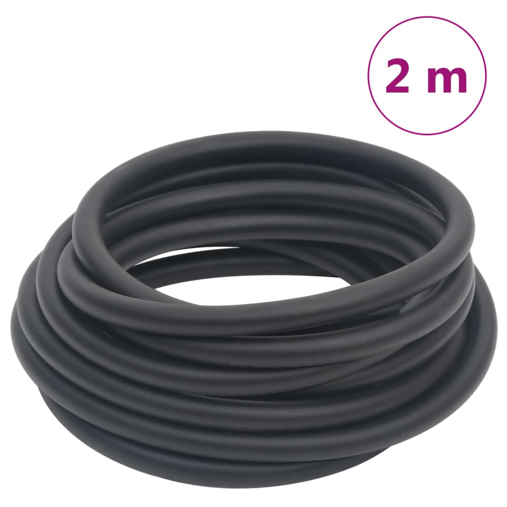 Hybrid Air Hose Black 0.6 2 m Rubber and PVC