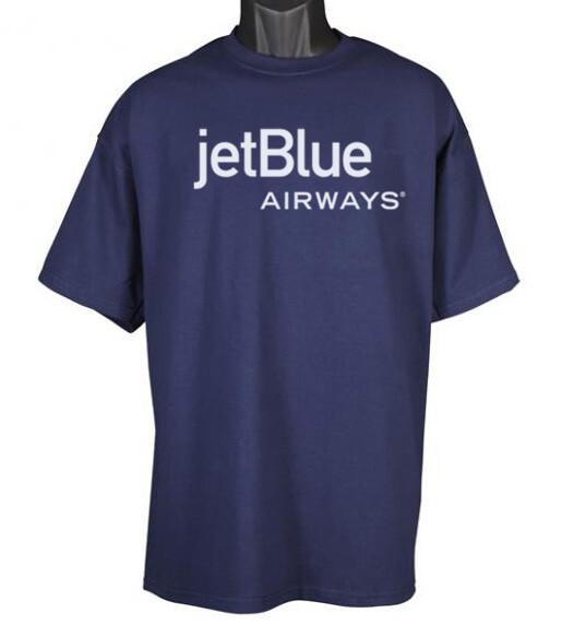 Унисекс футболка авиакомпании JetBlue Airways