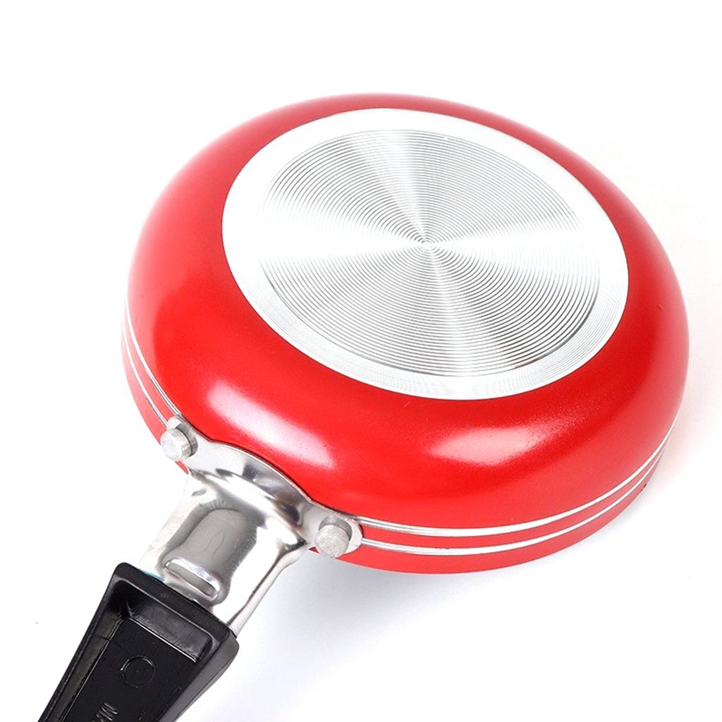 Портативная круглая мини-посуда, кастрюля, сковорода, сковорода-гриль