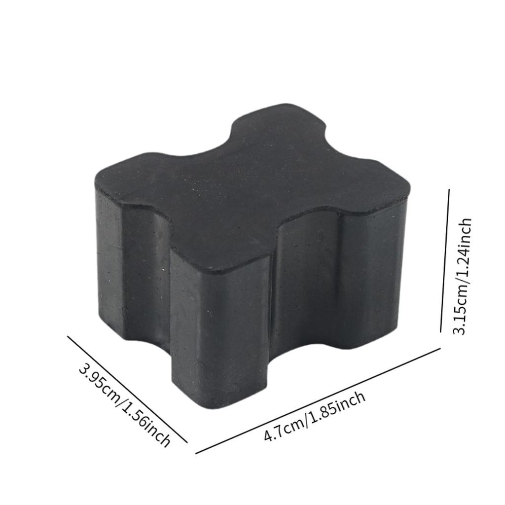 4 Pieces Car Coil Spring Spacers Coil Spring Booster Kit Black Heavy Duty Spiral Spring Cushion Rubber Coil Spring Spacers
