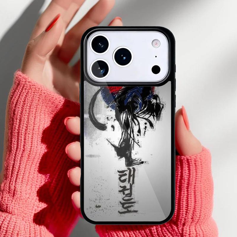 Чехол для телефона Кунгфу Тхэквондо для iPhone 17 16 15 14 13 Pro Max Задняя крышка для 12 11 Pro Coque