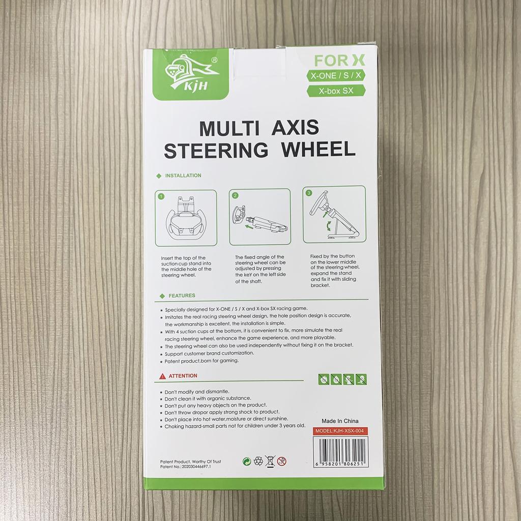 Игровой гоночный руль для игровой консоли, гоночный игровой пульт дистанционного управления с присосками