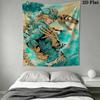 JoJo's Bizarre Adventure Wall Tapestry Aesthetic Wall Hanging Printed Fabric Blanket Decorative Tapestries for Bedroom Living Room Home Decor