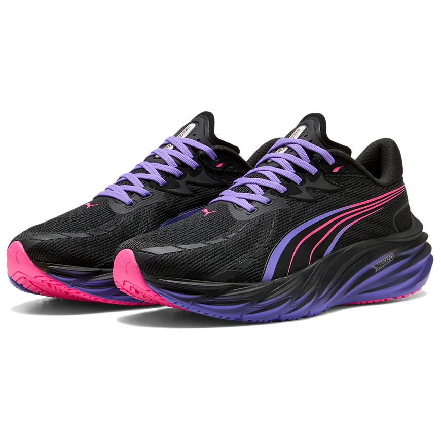 Puma Velocity Nitro 4 Digitokyo Unisex Sneakers Black Dark-Amethyst 311913-01