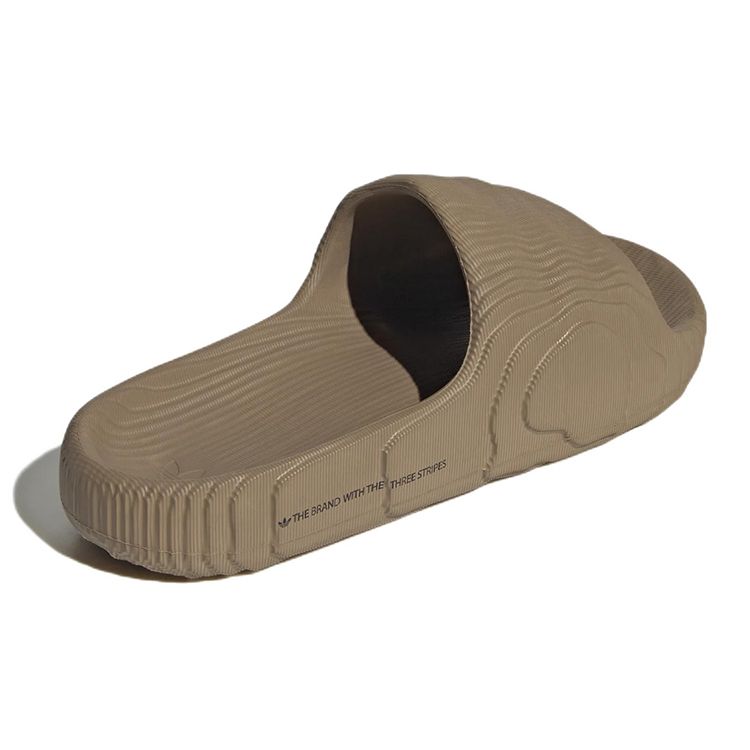 adidas Картонные кроссовки унисекс Adilette 22 Slides Коричневые HQ6466