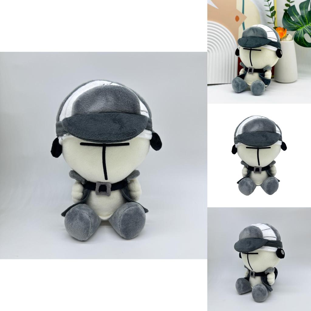 High-quality Madness Combat Short Plush Stuffed Doll With Pp Cotton Filling 20cm/7.87in Height