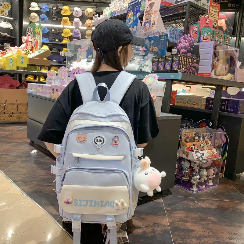 Рюкзак Младшей Средней Школы Мультфильм Симпатичные Женщины Школьный Портфель Студентов Колледжа